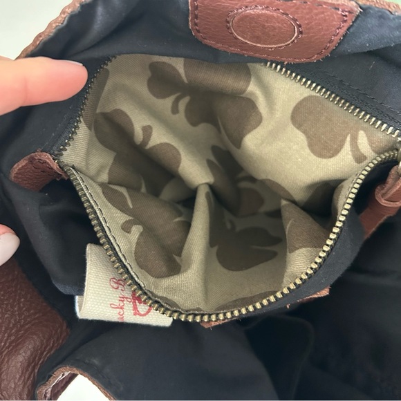 Lucky Brand Leather Bucket Bag - Picture 4 of 12